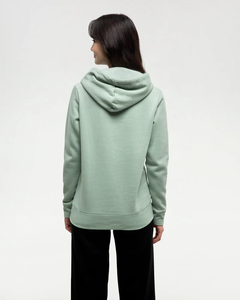 Sudadera con Capucha Moderna de Alta Calidad en Verde Claro, Elegante y Sostenible, Versátil con Diseño Gráfico, Perfecta para Días Informales, de Ako - Product Image 2