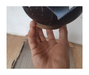 Bols en noix de coco gravés à la main Bols en noix de coco en bambou naturel de haute qualité Fournisseur en gros d'exportation du Vietnam - Product Image 6