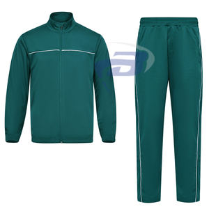 ชุดวอร์มผู้ชายสำหรับฤดูหนาว ลายพิมพ์ ซิปเต็มตัว เสื้อแจ็คเก็ตและกางเกงขายาว ชุดกีฬา น้ำหนักเบา แฟชั่นสตรีทแวร์ - Product Image 2