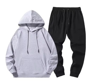 ชุดวอร์มเทคฟลีซผู้ชายแบบแห้งเร็ว สีพื้นเรียบง่าย สำหรับฤดูหนาว ปี 2026 - Product Image 6