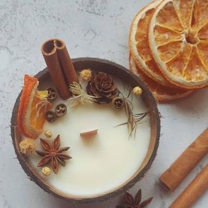 Velas de cáscara de coco vietnamitas: sumérjase en los aromas de la naturaleza - Product Image 6