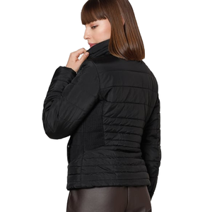 Chaqueta acolchada de diseño personalizado hecha en Pakistán para mujer, estilo de calle alta, cuello levantado, cierre de cremallera, venta al por mayor, chaqueta de invierno para hombre - Product Image 2