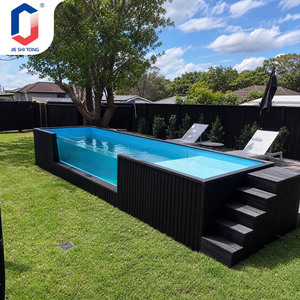 Kit de piscine en fibre de verre facile à installer, protégé contre les UV, pour le plaisir familial, design écologique pour les espaces extérieurs, piscine en fibre de verre de style resort - Product Image 4