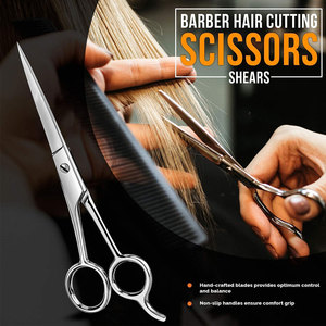 6 pouces meilleurs ciseaux à cheveux légers ciseaux de coupe coiffure coupe ciseaux de coiffeur professionnel pour hommes moustache et cheveux - Product Image 5