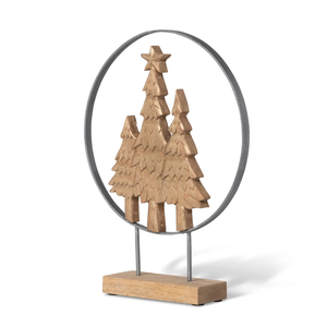 Decoración navideña de madera hecha a mano, adornos navideños premium y decoración para el hogar a precio económico. - Product Image 6