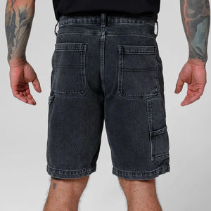 เครื่องแต่งกายแนวสตรีทของผู้ชายเสื้อฮิปฮอปกระเป๋าคุณภาพสูงปักโลโก้ตามสั่งสีพื้นกันลมสินค้ามาใหม่2025ฤดูร้อน - Product Image 5