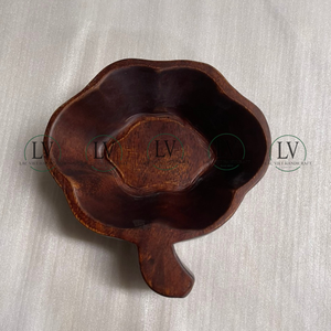 Cuenco de masa de madera rústico de calabaza más vendido, cuenco decorativo, portavelas tallado a mano, mayorista de fábrica de Vietnam - Product Image 4