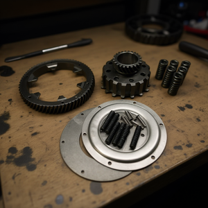 Nuevo Kit de Transmisión de Engranajes para Motocicleta Pinasco de Repuesto, 23-65 Dientes Helicoidales, 8-12 Resortes, Metal, Hecho en Italia - Product Image 3