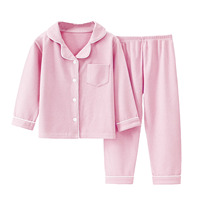 Ensemble de survêtement molletonné 3 pièces pour bébés filles, couleur unie, manches longues, 100% coton doux, pour l'automne et l'hiver, tenue décontractée à la maison, personnalisable OEM