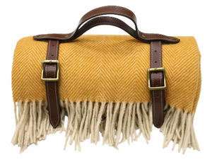 Manta de espiga de mango ligera de Venta caliente técnica de tejido de lana de algodón personalizada para el invierno directamente fabricante indio - Product Image 6