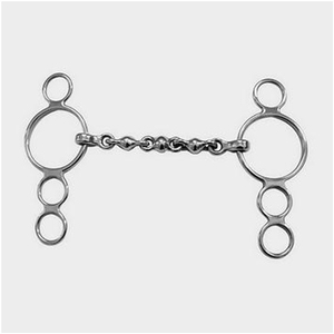 Premium Double Joint Horse Bit Brass & Stainless Steel for <b>Show</b> <b>Jumping</b>, Stable & Equestrian Events - Product Image 6