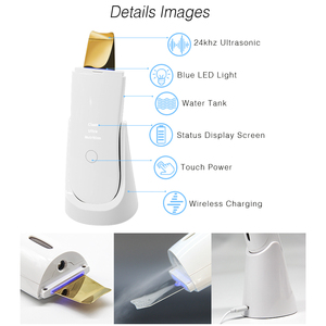 เครื่องขัดผิวหน้าและผิวกายแบบอัลตราโซนิกนาโน 24kHz กันน้ำ IPX5 สำหรับทำความสะอาดรูขุมขนอย่างล้ำลึก - Product Image 6