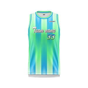 ชุดเสื้อเจอร์ซีย์ฟุตบอลบาสเก็ตบอลแบบไล่ระดับสีชุดเล่นกีฬาแบบไร้รอยต่อระบายอากาศผลิตจากเวียดนาม - Product Image 3