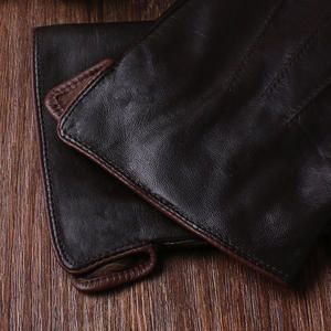 Gants en cuir pour hommes de qualité supérieure légers et abordables Gants en cuir anti-rides entièrement personnalisés avec les derniers modèles - Product Image 3