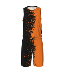 Uniforme de baloncesto personalizado para hombre último diseño ropa deportiva de poliéster BSCI de alta calidad uniforme impreso de talla grande - Product Image 5