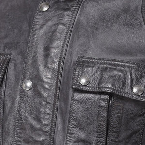 Veste en cuir pour homme, design entièrement personnalisé, prix de gros, collection d'hiver, look élégant, veste en cuir PU pour homme - Product Image 6