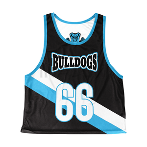 Lacrosse Uniformes Jersey reversible Sublimado Equipo universitario Número Nombre Logo Lacrosse Uniforme de fútbol americano - Product Image 2