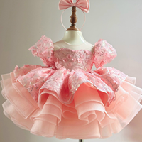 Robe de princesse Nhung Nguyen, courte, à sequins, jupe évasée, grande taille, pour bébés filles, OEM ODM, prix compétitif, style fête, fabriquée au Vietnam