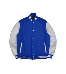 Chaqueta Varsity de Lona Transpirable con Logotipo Personalizado OEM, de Alta Calidad para Invierno, con Logotipo Bordado en la Parte Delantera y Letras para Hombre - Product Image 4