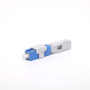 DAMU SC/APC FTTH Optical Fiber Fast <strong>Connector</strong> Field <strong>Termination</strong> No Polish No Epoxy Single Mode Quick Installation Green Telecom - Product Image 5