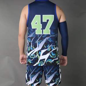 Uniforme de basket-ball cousu de haute qualité hommes femmes maillot d'entraînement personnalisable uniforme de basket-ball abordable haute Performance - Product Image 3