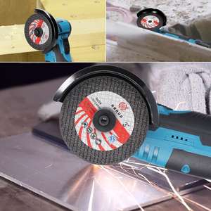 Amoladora Angular Inalámbrica de Grado Profesional, 2 Baterías, Garantía de 3 Años, 19500 rpm, Juego de Herramientas de Grabado Portátiles, Brocas de Carburo y Diamante - Product Image 5