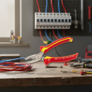 Alicates Combinados de 1000 V de Usag, Herramienta para Electricistas de Alto Voltaje con Mango de Plástico de Agarre Suave - Product Image 3