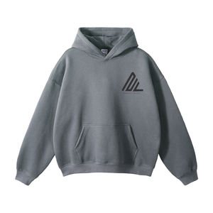 เสื้อมีฮู้ดปักลายแบบกำหนดเองมีซิปรูดไปด้วยพลอยเทียมเสื้อแจ็กเก็ตซักได้แนวสตรีทขนแกะสำหรับผู้ชายวินเทจ - Product Image 3