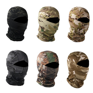 Cubierta facial de camuflaje transpirable de tamaño personalizado para hombres y mujeres accesorio de Protección de caza al aire libre - Product Image 6