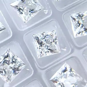 Exclusivo Princess Shape Lab Grown Diamond IGI Certified VVS2 Clarity F Color CVD Stone para colgante Aniversario y regalo de boda - Product Image 5