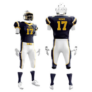 Nouvelle conception d'uniformes de football américain, service OEM, vente chaude pour hommes, uniformes de haute qualité avec maillot de football américain personnalisé - Product Image 4