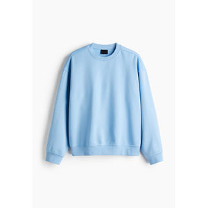 Sudaderas Lisas al por Mayor para Hombre, Cuello Redondo, Manga Larga, Holgadas, Unisex, Personalizadas, de Algodón, Cuello Redondo, Estilo Vintage - Product Image 1