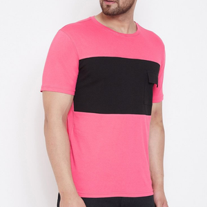 Camiseta de sublimación para hombre de mejor diseño 100% poliéster hecho Color sólido transpirable peso ligero camisetas de manga corta para hombre - Product Image 6