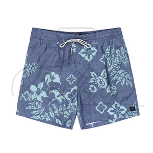 Shorts de bain pour hommes, nouvelle collection 2026, design tendance, taille mi-haute, uni, 100% polyester, respirant, fermeture à cordon, décontracté, été, soldes - Product Image 4