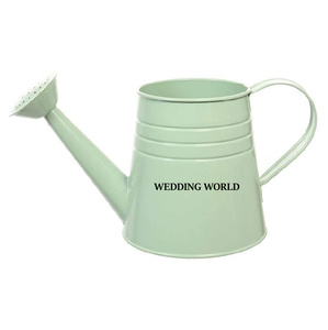 Flower And Garden Galvanized Water Can Round Shape Handmade New Watering Can Classic Stylish Wholesale Garden Water Can - Product Image 2
