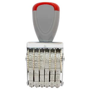 Tampon de numérotation à 6 chiffres avec symboles - Product Image 5