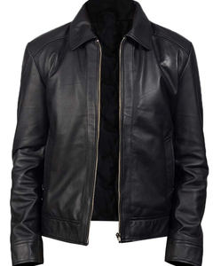 Chaquetas de Cuero de Moda Estilo Urbano, Nuevo Ingreso, Hechas a Medida con Piel de Oveja y Vacuno Originales para Hombre - Product Image 5