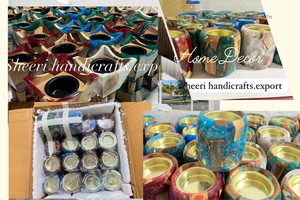 Brûleur d'encens indien écologique en acrylique pour la maison et le commerce - Utilisation toute l'année SHEERI HANDICRAFTS - Product Image 3