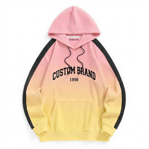 Prix de gros, couleurs et tailles personnalisées, logo, sweat-shirt en molleton décontracté, pull oversize, sweat-shirt de haute qualité, sweat-shirt élégant pour femmes - Product Image 3