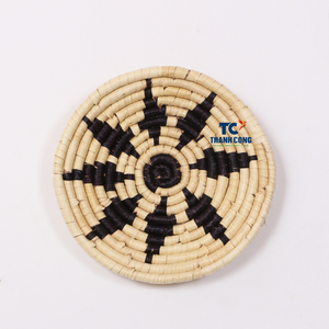 Hot Item SEAGRASS MURAL DECOR Panneau mural décoratif fait à la main de style bohème pour un intérieur minimaliste et une décoration intérieure contemporaine - Product Image 3