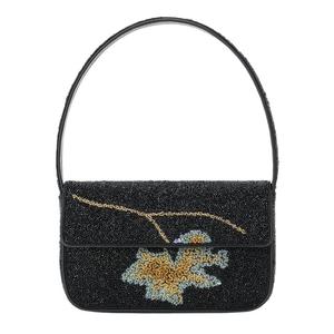 Bolso de Hombro de Lujo con Cuentas Rosas del Signo Sagitario, Cartera con Patrón de Conejo para Mujer, Bolso de Mano con Motivo de Flecha, Bolso de Fiesta Personalizado Hecho a Mano - Product Image 6