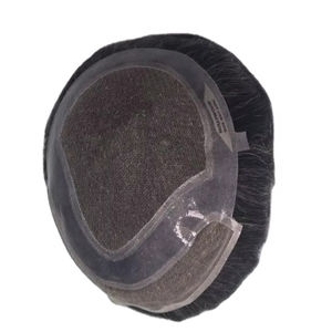 Toupee para Hombre Taz Hair, Peluca de Cabello Humano 100%, Densidad Cruda 60%-150%, Cabello Indio Remy, Resistente al Agua, Ondulado - Product Image 1