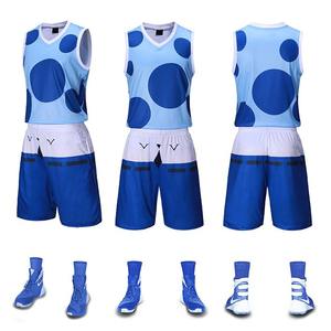 2024 nouveau maillot de basket-ball et ensemble de shorts pour unisexe professionnel fabriqué en usine uniforme de basket-ball de vêtements de sport pour jeunes - Product Image 4