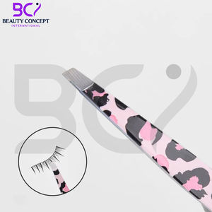 แหนบถอนขนคิ้วลายเสือดาว คุณภาพสูง ผลิตจากสแตนเลส น้ำหนักเบา เป็นมิตรกับสิ่งแวดล้อม ใช้สำหรับกำจัดขนบนใบหน้าอย่างแม่นยำ - Product Image 2