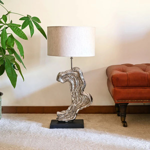 Modern Decorative Bedroom <b>Bedside</b> Unique Desk Lamp 360 Degree Lighting <b>Table</b> Lamp With <b>White</b> Lampshade - Product Image 5