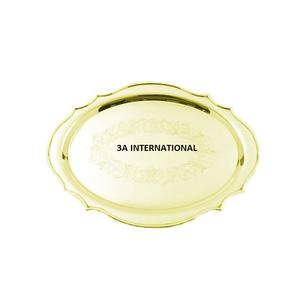 ถาดเสิร์ฟขนมขนมอาหารชุบทองถาดช็อคโกแลตดีไซน์ไม่เหมือนใครสำหรับงานปาร์ตี้โรงแรมร้านอาหารที่ให้บริการ - Product Image 1