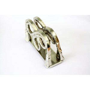 Luxurious <b>Vintage</b> Metal Napkin Holder <b>Kitchen</b> <b>Accessory</b> Housewarming Gift Tissue Stand For Dining Table - Product Image 3