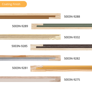 Moldurarte Modern Wooden <b>Frame</b> <b>Moulding</b> Canvas Profile Floater <b>Moulding</b> Pine Wood - Product Image 2