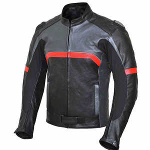 Chaqueta de Motociclista para Hombre, Diseño Nuevo, Precio de Fábrica, Chaqueta de Cuero para Motocicleta en Venta - Product Image 2