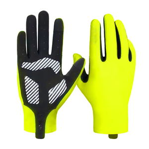 Vente en gros Gants de vélo unisexes à doigts entiers avec logo personnalisé Gants de course en silicone pour hommes et femmes - Product Image 1
